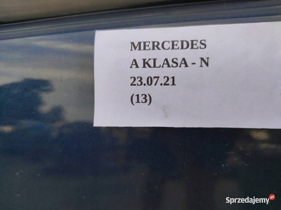 KLAMKA DRZWI LEWY PRZÓD MERCEDES A KLASA Nowy Tomyśl