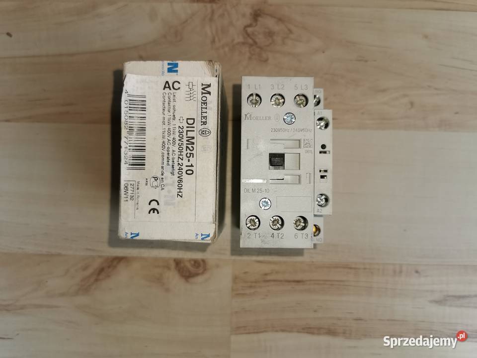 Stycznik DILM 2510 11kW cewka 230V AC 1NO dolnośląskie Kiełczów