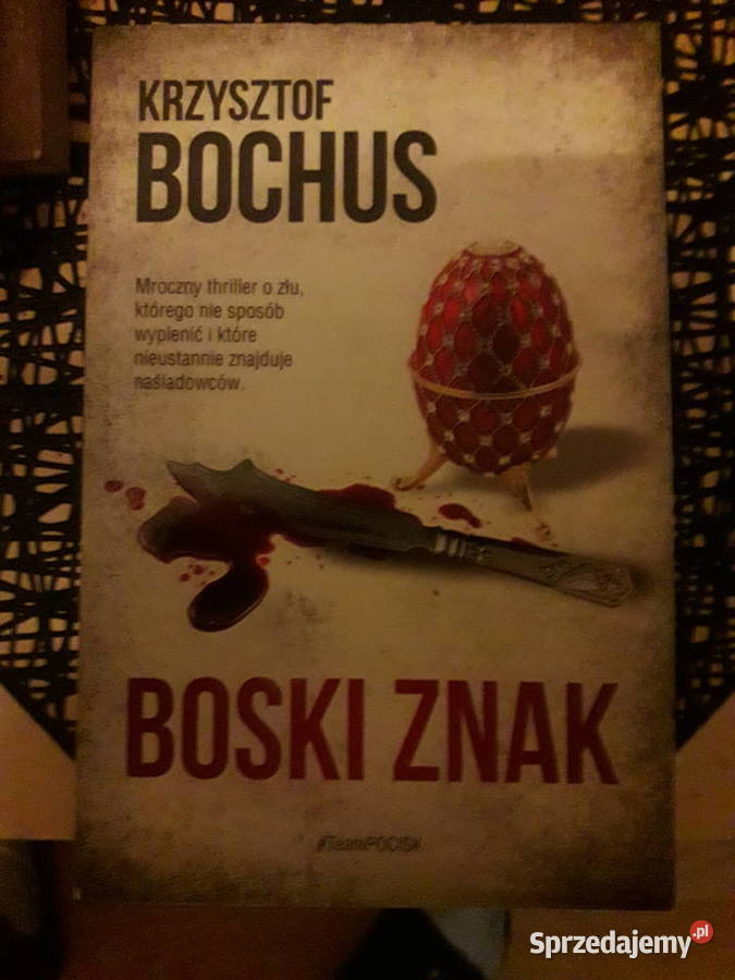 Krzysztof Bochus Boski znak Proza i poezja Warszawa