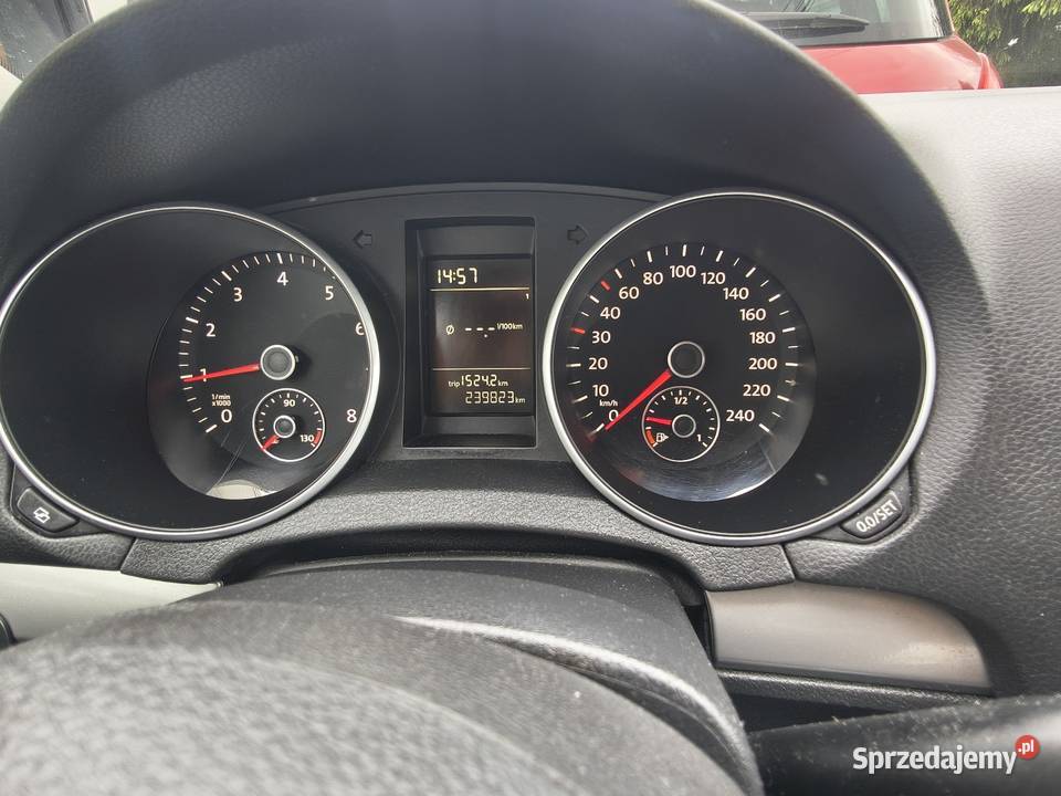 Volkswagen Golf 6 2009r 14 Benz Super stan benzyna Krosno Odrzańskie