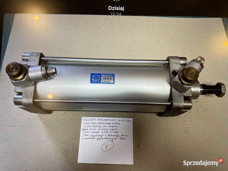Siłowniki pneumatyczne i osprzęt firmy PREMA Zabrze