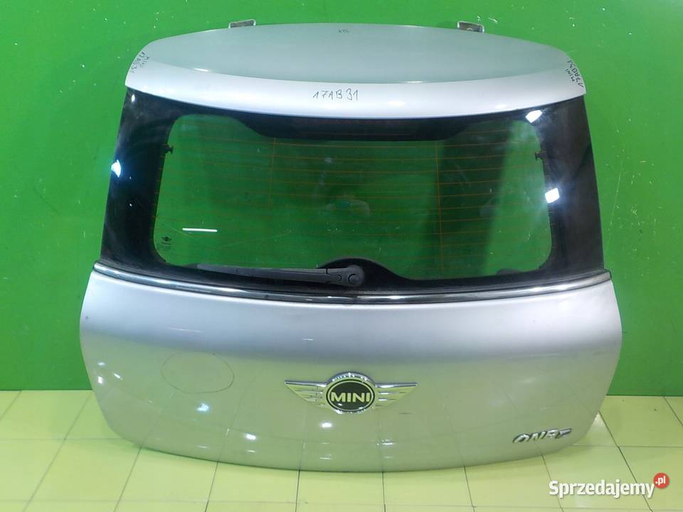 MINI COOPER COUNTRYMAN I 16 D 12r 5D klapa tyl mazowieckie Suków