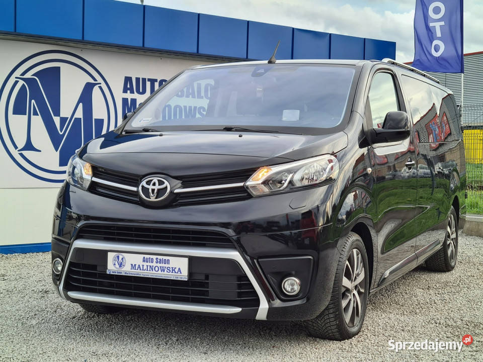 Toyota Proace Verso LONG 9Osób Navi HeadUp klimatyzacja Wągrowiec
