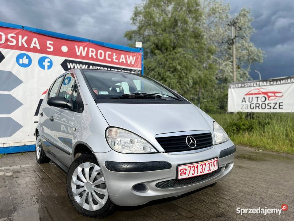 MercedesBenz A 160 17 Diesel Klima HAK Zadbany Wrocław