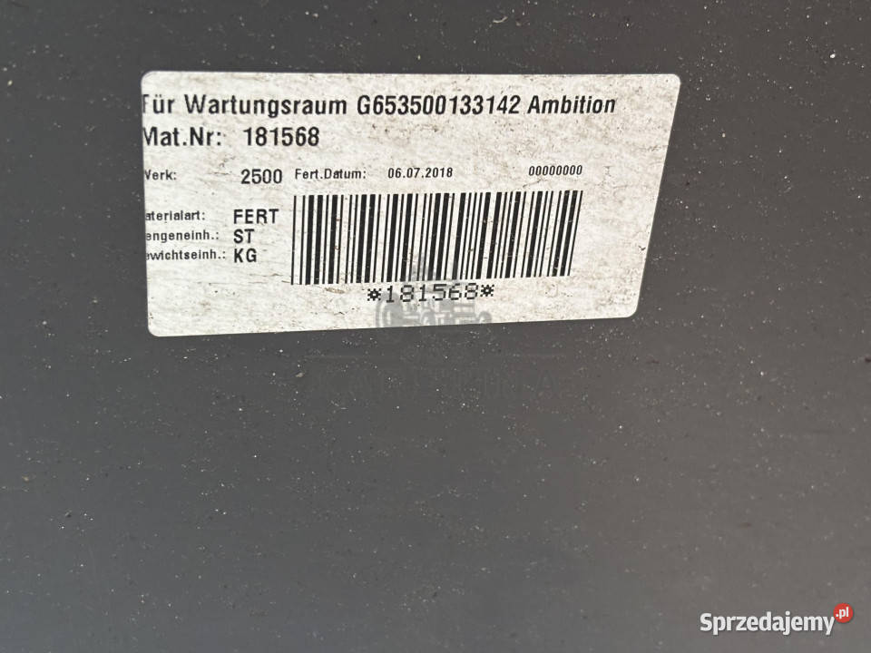 Fendt Katana 65 S4 650 Gen3 85 S4 Owiewka Prawa Jastrzębniki