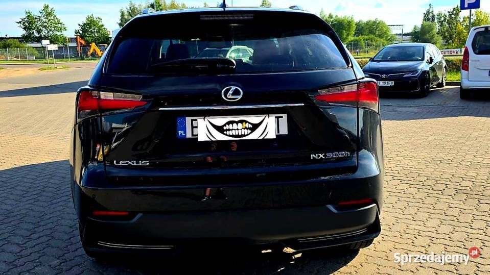 Lexus NX300h salon zamiana przyciemniane szyby Wasilków