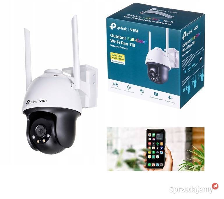 Bezprzewodowa kamera TPLINK 4 Mpx 4 mm WIFI SD Sosnowiec