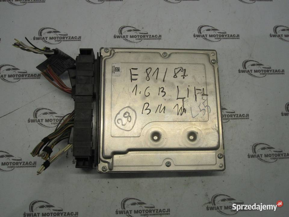 BMW E81 E87 LIFT 16 B komputer sterownik silnika Motoryzacja sprzedam