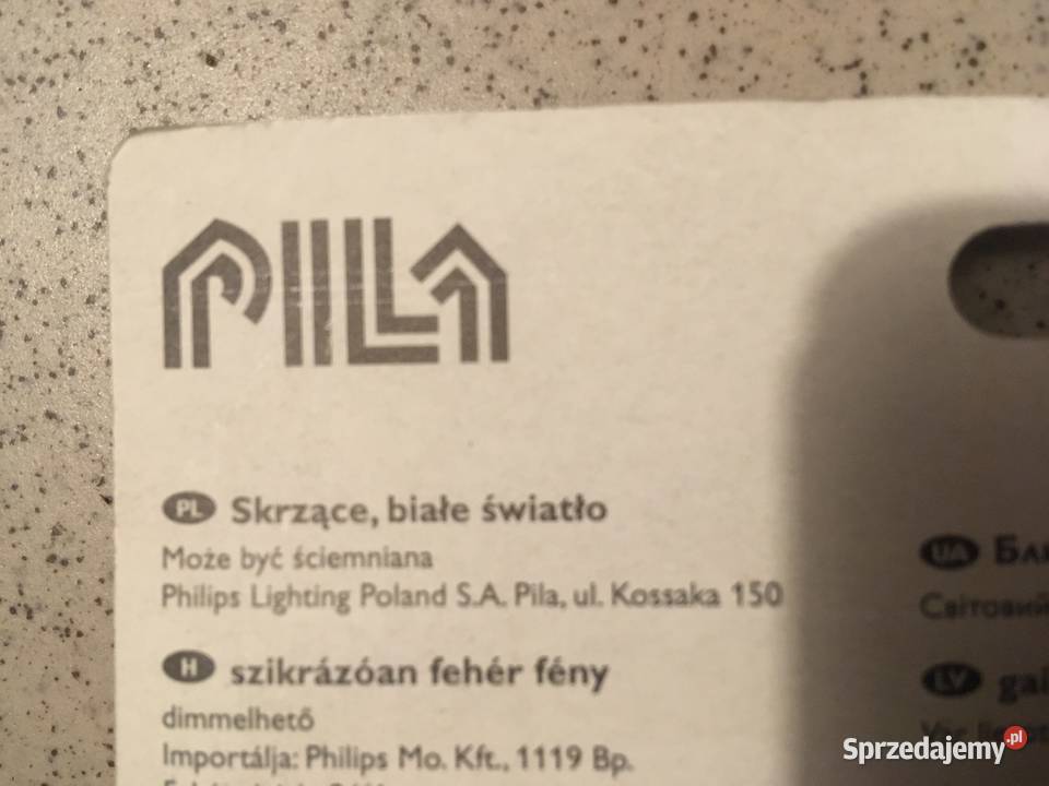Żarówki halogenowe GU10 20W 2700K OSRAMTESCOPIŁA sprzedam