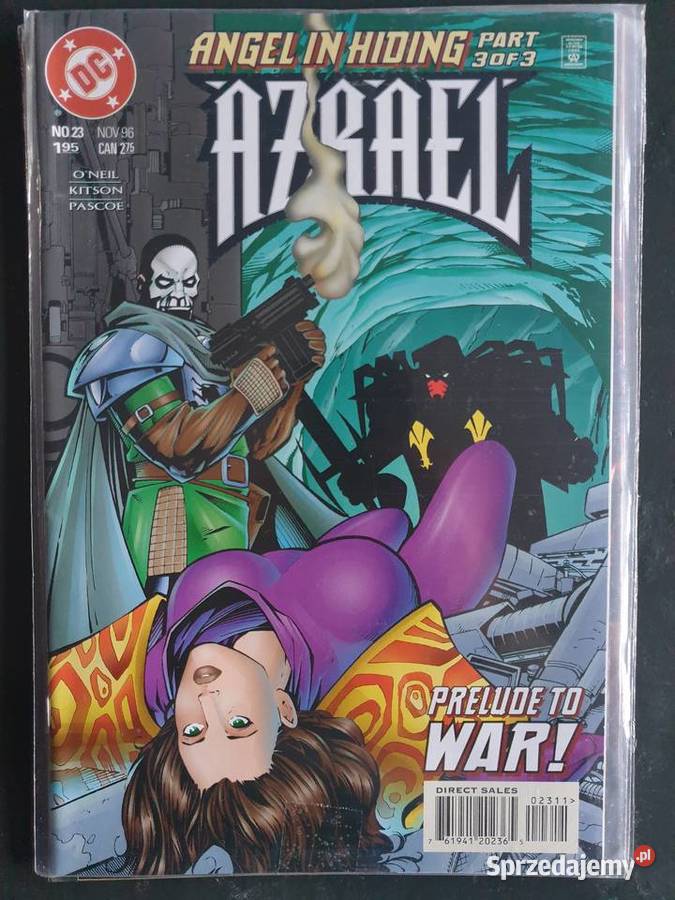 Azrael Agent In Hiding zestaw 3 komiksów DC USA Rok wydania 1996 Kultura i Rozrywka pomorskie Gdynia