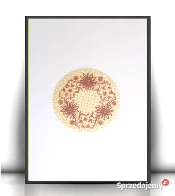 etno grafika do domu rustykalny obrazek A4 boho kujawsko-pomorskie Bydgoszcz sprzedam