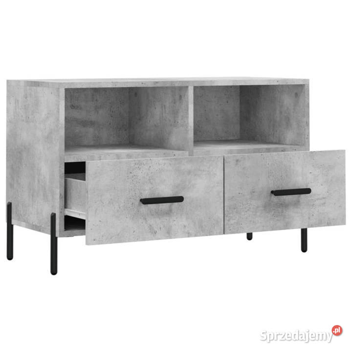 Szafka pod TV szarość betonu 80x36x50 WM828984 Warszawa