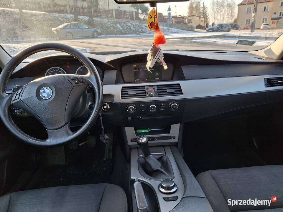 BMW 5 520D E 60 163 elektrycznie ustawiane fotele Bochnia sprzedam