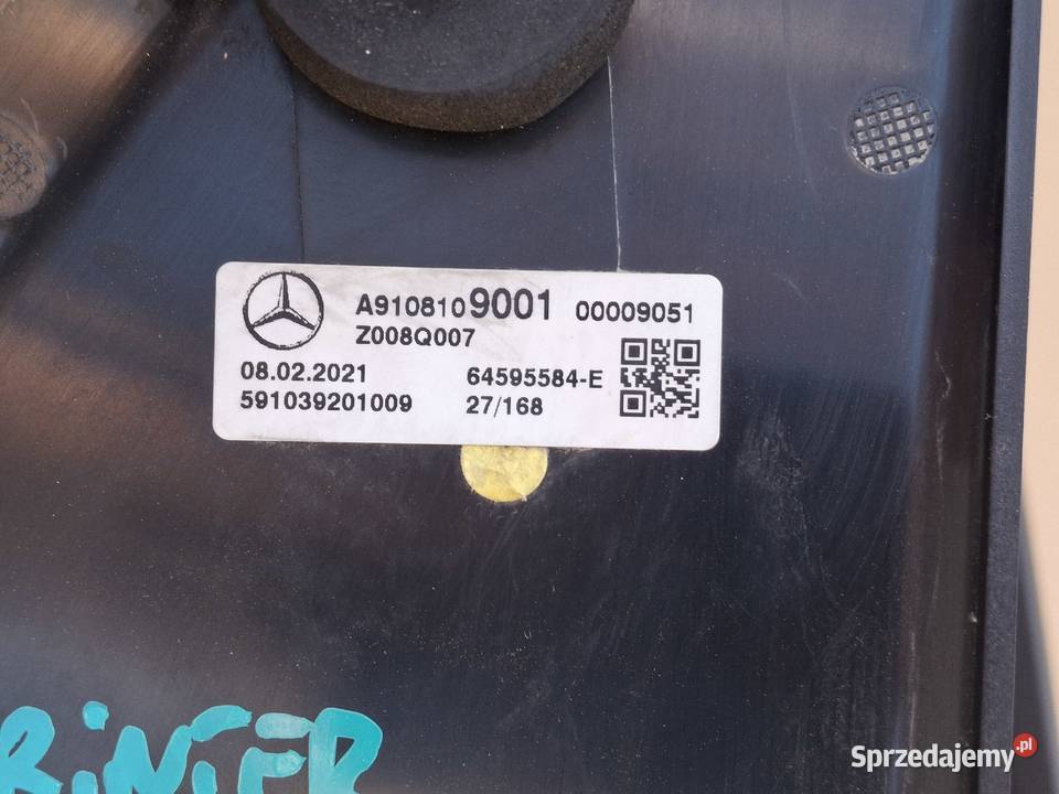 MERCEDES SPRINTER W907 W910 LUSTERKO ZEWNĘTRZNE sprzedam