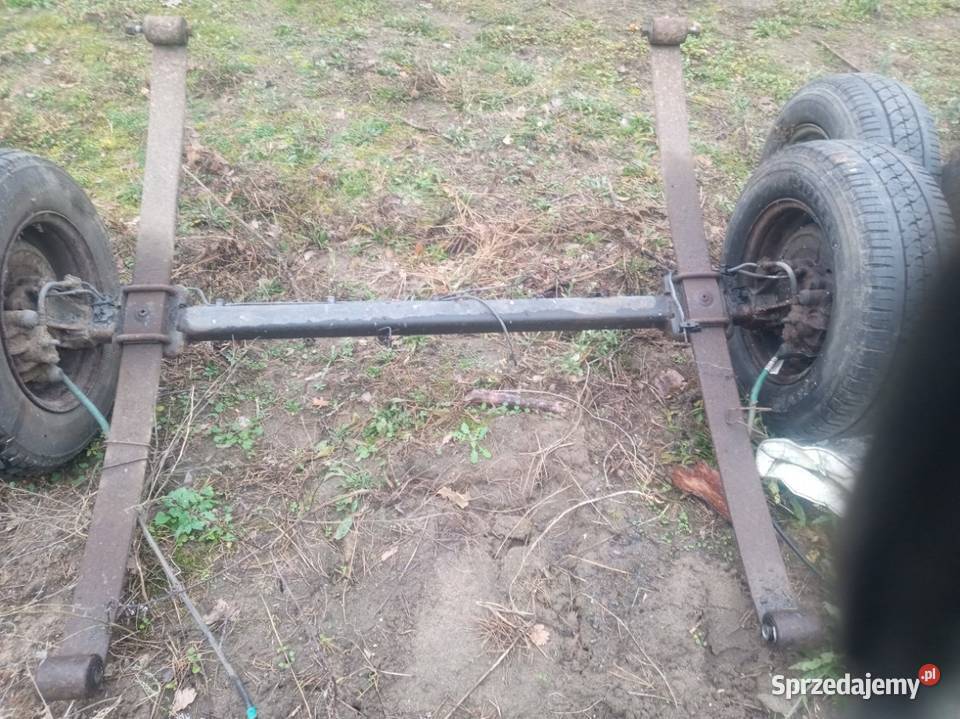 Oś belka zawieszenie resory bus komplet Stary Jarużyn