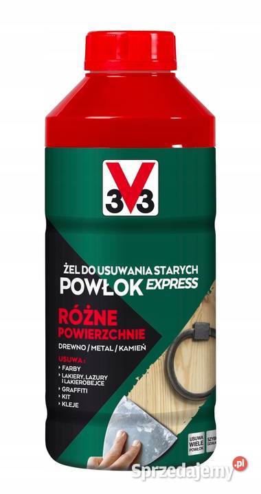 V33 ŻEL EXPRES DO USUWANIA STARYCH POWŁOK