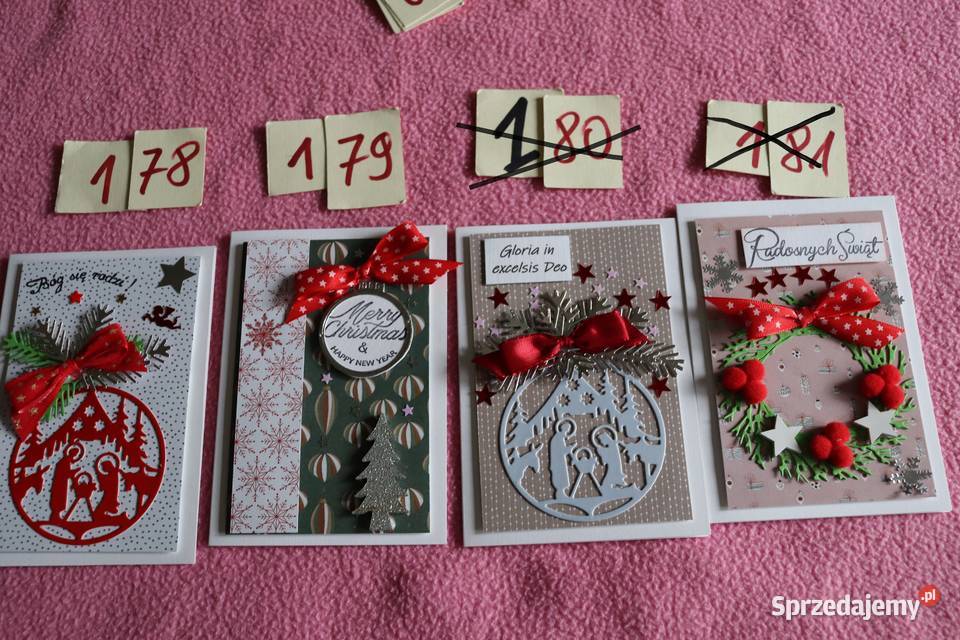 Kartki świąteczne ręcznie robione kujawsko-pomorskie