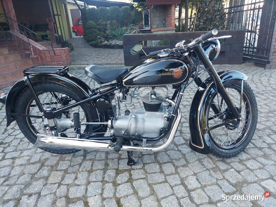 Simson awo turist touren 1958 z papierami Motocykle, skutery, quady lubelskie Stoczek Łukowski