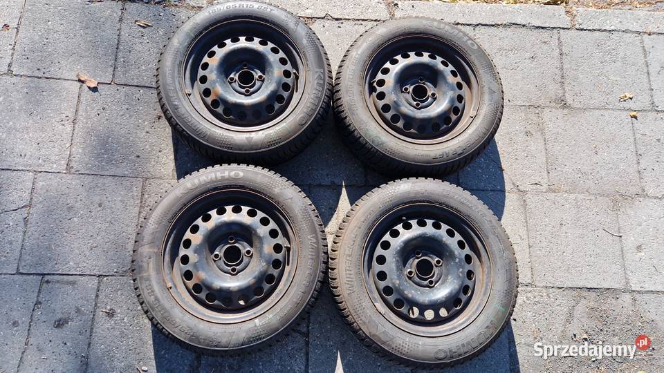 Komplet 4 kół zimowych KUMHO 18565R15 na Chełm