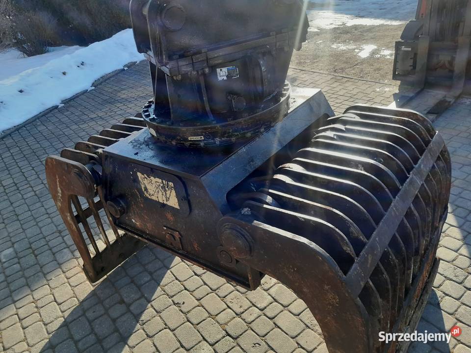 Chwytak hydrauliczny na 2 siłownikach obrotowy sprzedam