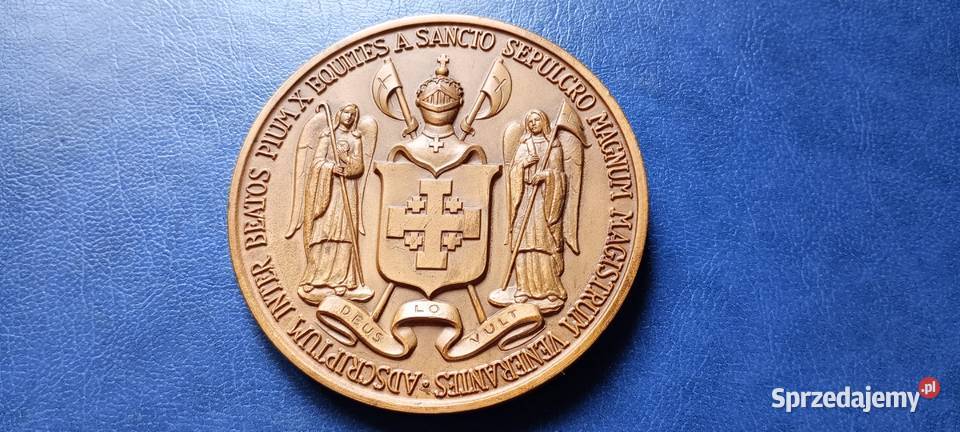 Stare monety Medal Pius X Chrzest Święty Lesko sprzedam