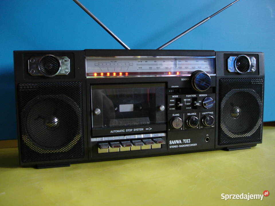 Radiomagnetofon SANWA 7083 Zielona Góra sprzedam