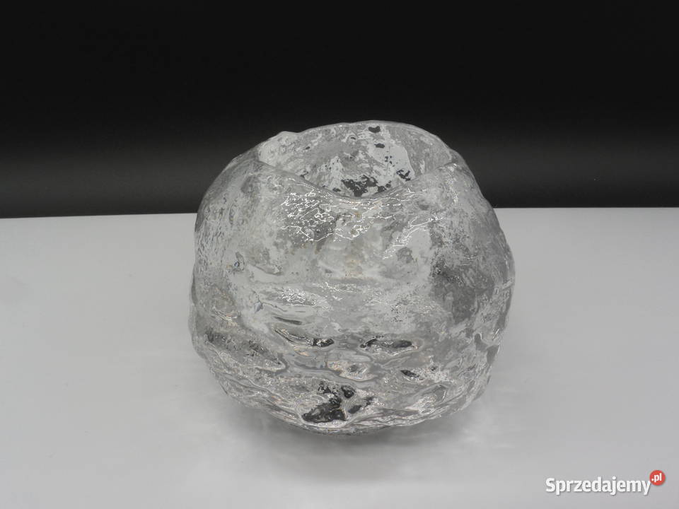 ŚWIECZNIK SZKLANYKULA ŚNIEŻNA KOSTA BODASZWECJA Raszków sprzedam