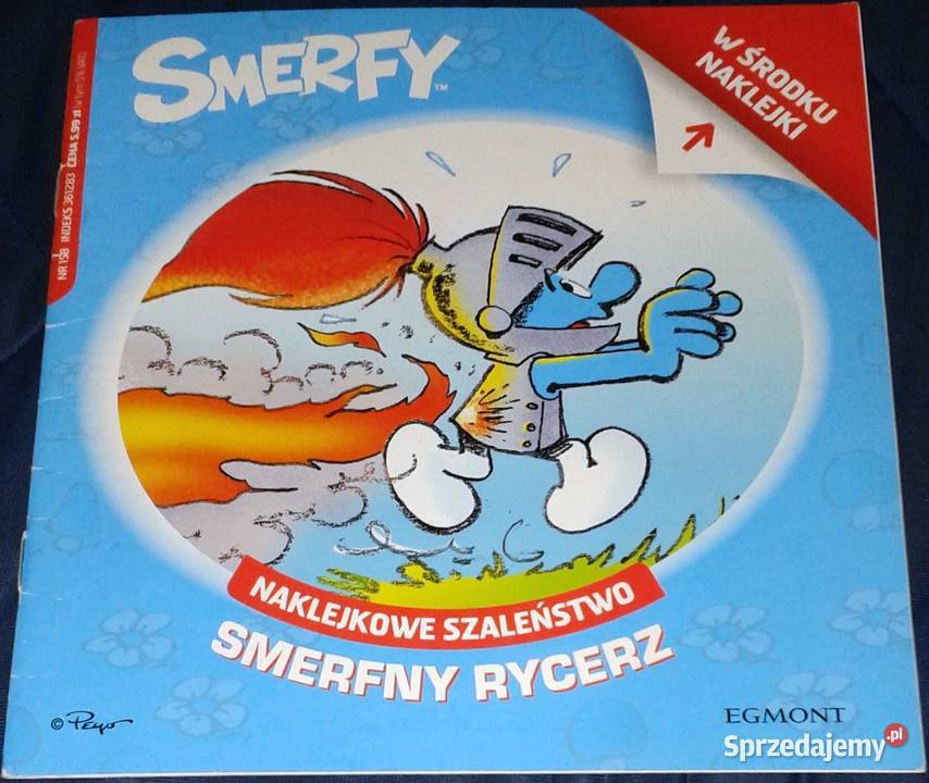 Smerfy Smerfny rycerz Egmont Chełm