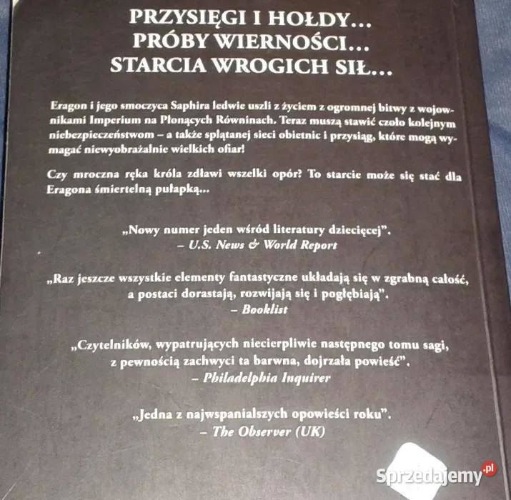 Brisingr Christopher Paolini Dziedzictwa księga Chełm