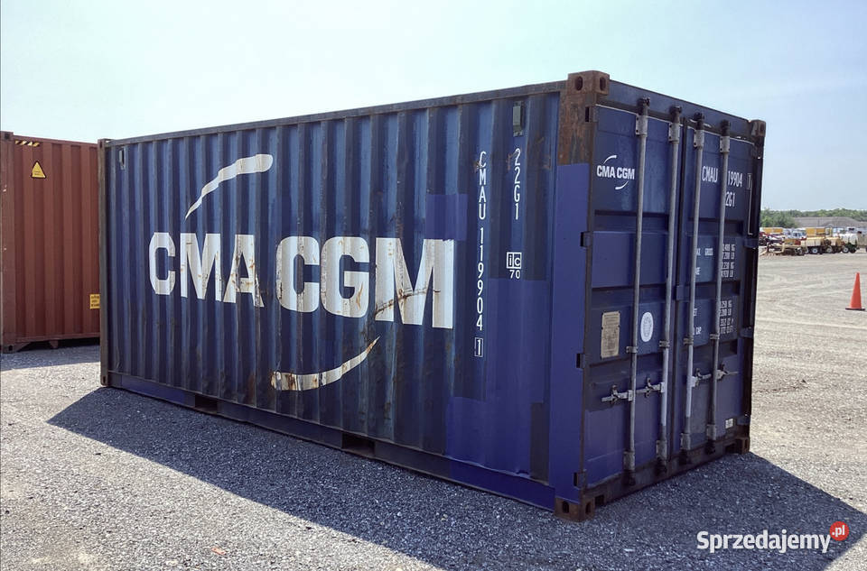 Kontener morski magazynowy 20DV 6 metrowy lubelskie Świdnik