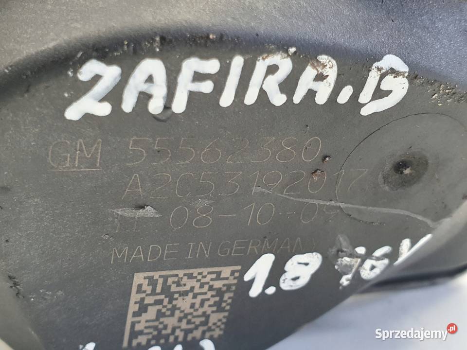 PRZEPUSTNICA Opel Zafira B 18 16V 55562380 Chełm