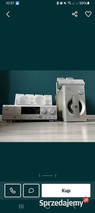 Amplituner 51 Philips z radiem do kina domowego Mińsk Mazowiecki