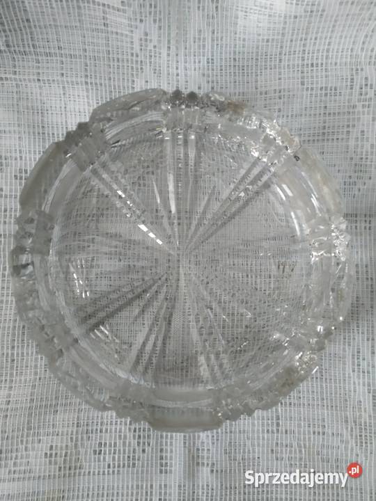 Popielniczka kryształ fi 17 wys 5