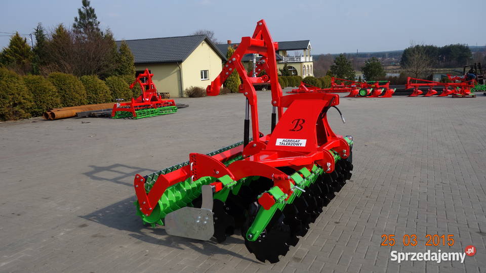 Agregat talerzowy uprawowo Siewny JBM 25m 27m Agregaty Radomsko sprzedam