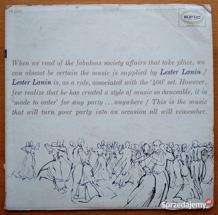 Płyta winylowa Laster Lanin and His Orchestra Gdańsk