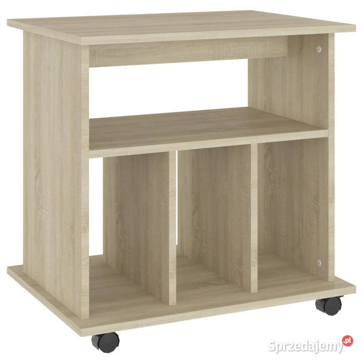 Szafka na kółkach dąb sonoma 60x45x60 WM808479 Warszawa