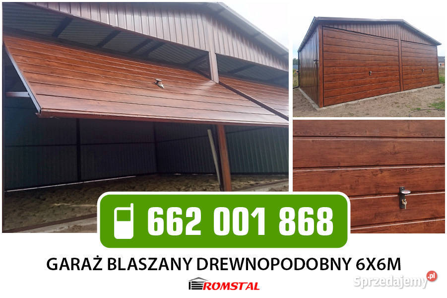 Garaż Blaszany Wiata Magazyn Konstrukcja Stalowa Leżajsk sprzedam