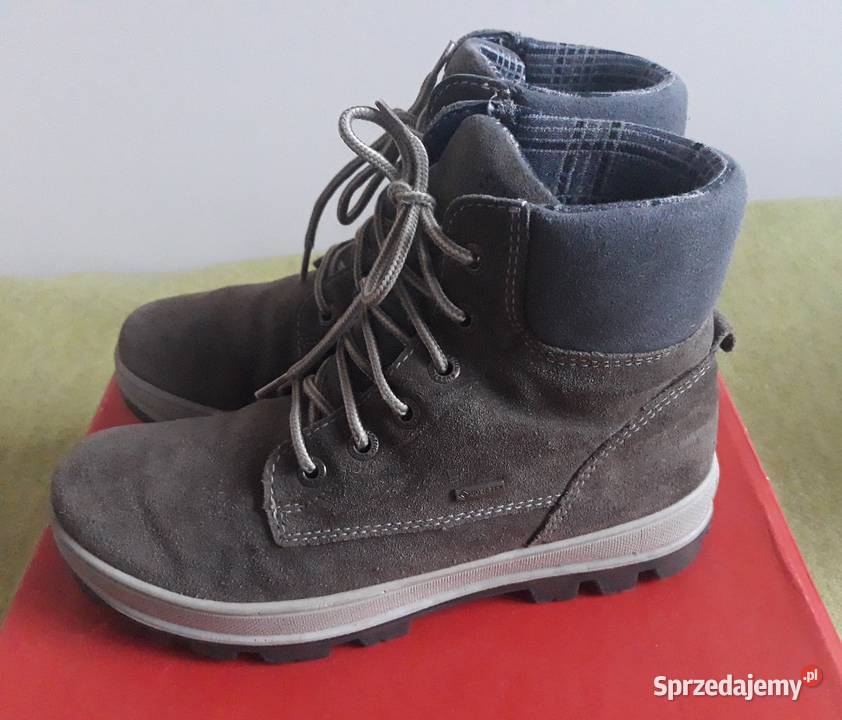Buty zimowe trapery Superfit r36 SKÓRA NATURALNA dolnośląskie