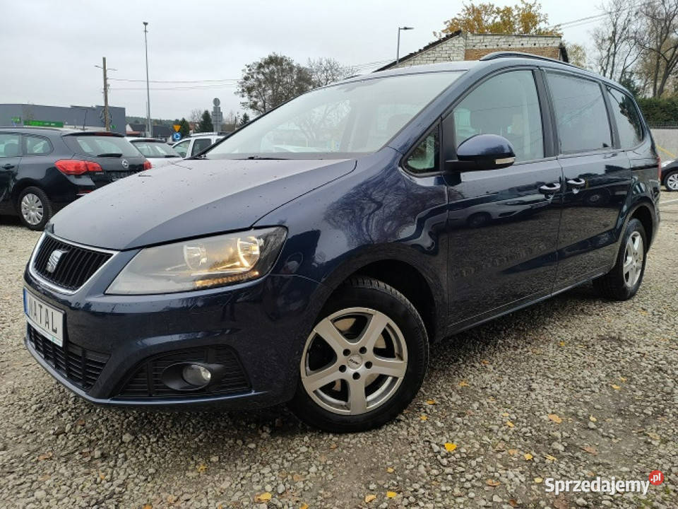 Seat Alhambra 23122014r Bogata wersja II 2010 klimatyzacja kujawsko-pomorskie Bydgoszcz