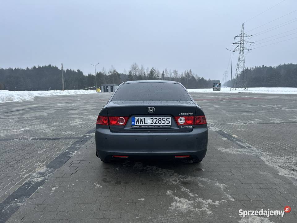 Honda Accord VII 22 diesel 140 2004 r nieuszkodzony Nowa Sarzyna
