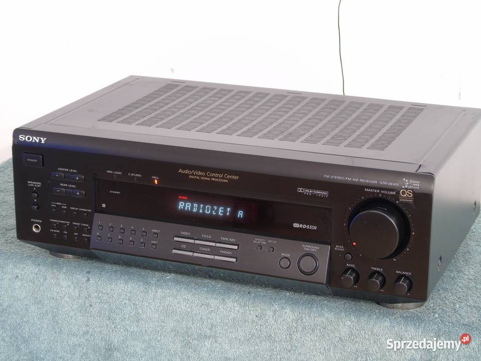 Wzmacniacz z radiem Sony STRDE415 RDS sprawny i podkarpackie sprzedam