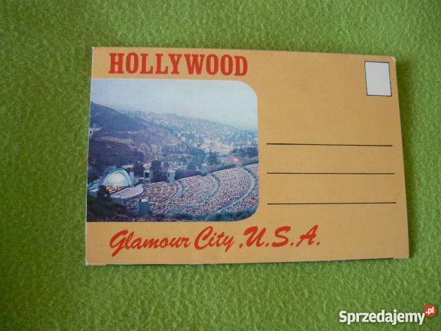 Pocztówki HOLLYWOOD Myszków sprzedam