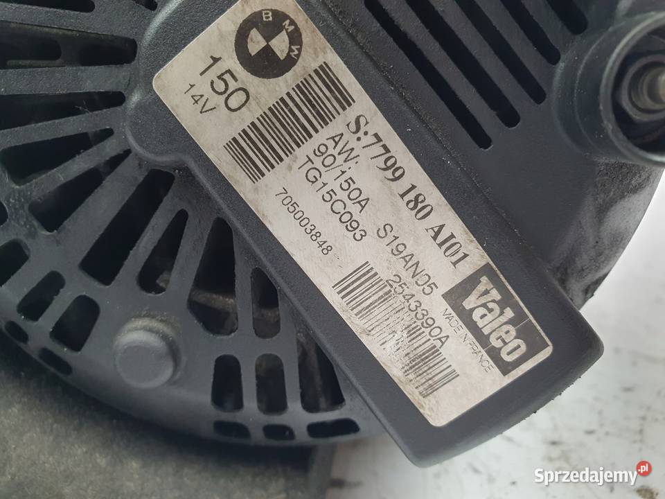 ALTERNATOR BMW E46 E60 E87 E90 E91 20 D TG15C093 Chełm