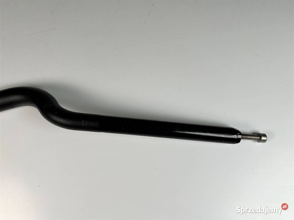 Kierownica uniewersalna ALU czarna 286mm 1 18 Elementy nadwozia