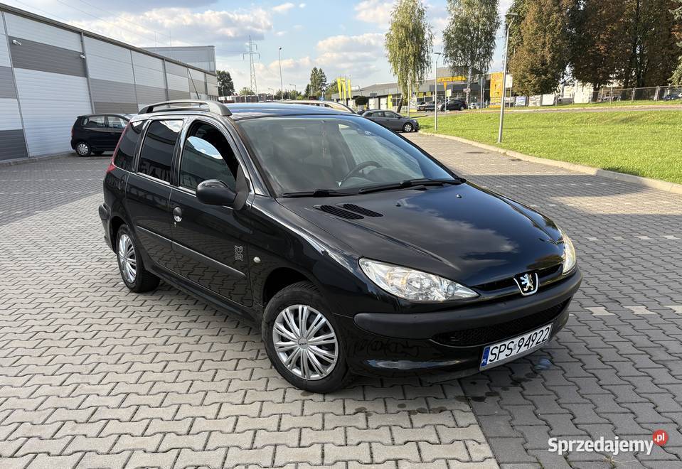 Peugeot 206 SW 14 2004 162 klimatyzacja ABS Bobrek