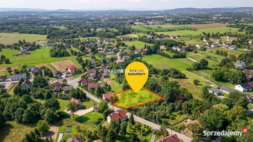 Grunt 1169m2 Pozowice asfalt małopolskie