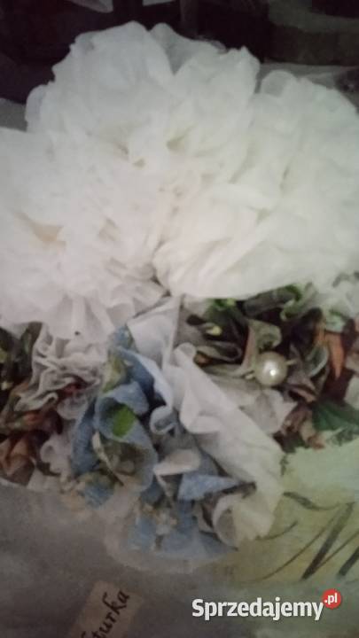 ZAWIESZKI WIANUSZKI Z BIBUŁKI rękodzieło