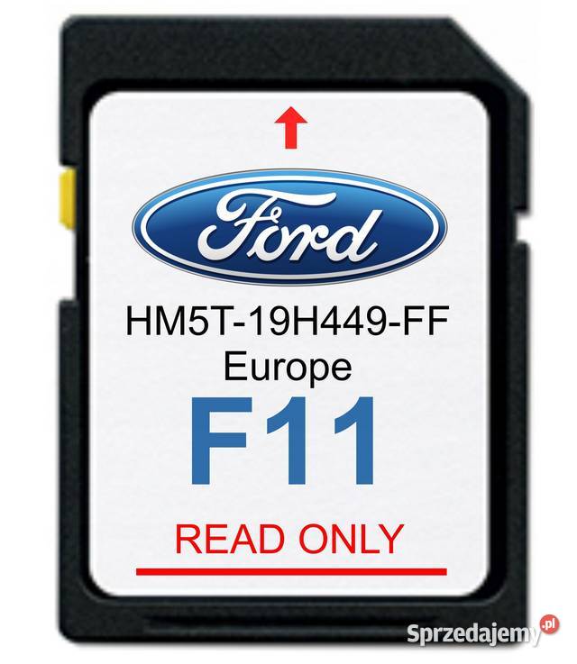 Ford Sync 2 F11 Mapa Europa