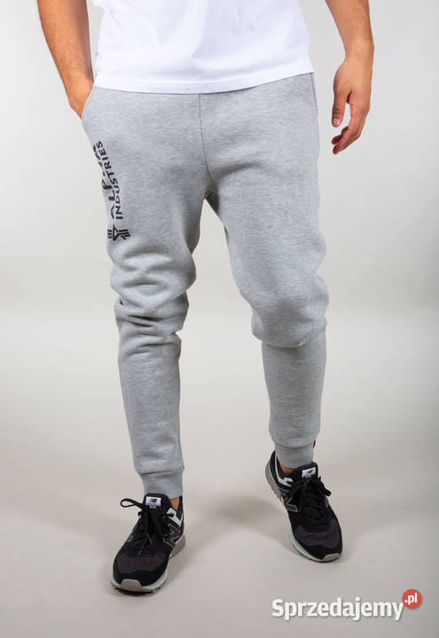 ALPHA INDUSTRIES spodnie dresowe szare L do 2XL Warszawa sprzedam
