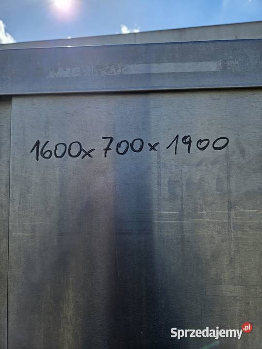 Szafa magazynowa 1600x700x1900mm Krotoszyn
